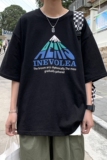2023夏装美式潮流印花宽松短袖t恤韩版学生半袖上衣体恤Y887-P25，男装T恤，电商A486