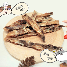 「Lazy Pet」韩国代购宠物猫狗无骨鳄鱼肉营养零食风干肉干60g