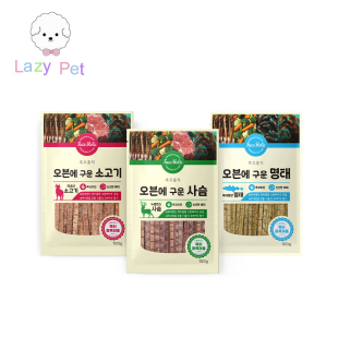 「Lazy Holic宠物烤箱明太鱼鹿肉牛肉蔬菜狗零食 Pet」韩国Tuco