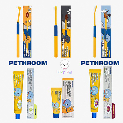 韩代宠物护龈抗菌超细毛牙刷牙膏