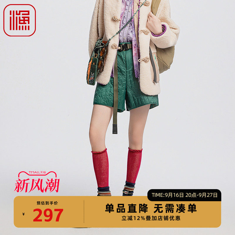 渔FGGD8201棉裤新款短裤