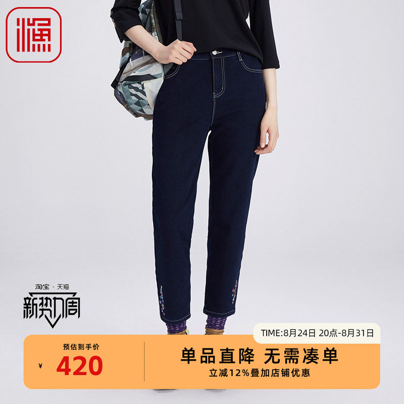 渔牌新款FGGD6031牛仔裤图片