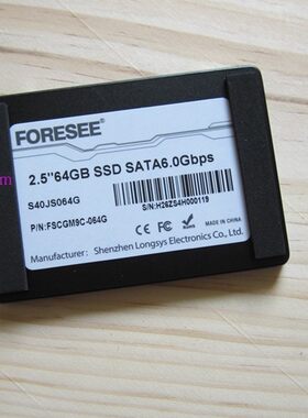 江波龙foresee2.5寸SATA364GSSD