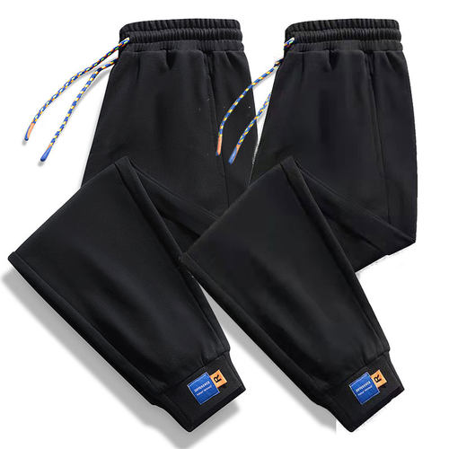 纯色裤子男士春秋季宽松