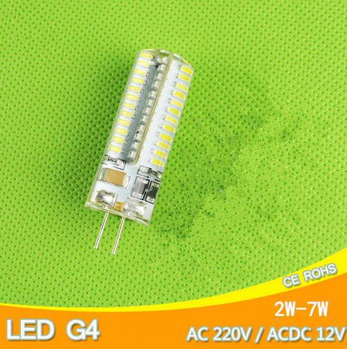 LEDµÆÖé220V²å½ÅG4ϸ½ÅСµÆÅÝ Ë®¾§µÆÌ¨µÆ¿Éµ÷¹âLEDµÆÅݲåÅÝ5W