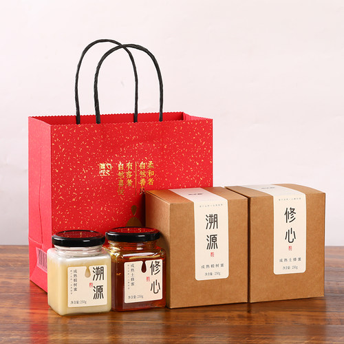 心之源蜂蜜正品礼盒装纯正天然送礼送长辈春节礼物节日伴手礼