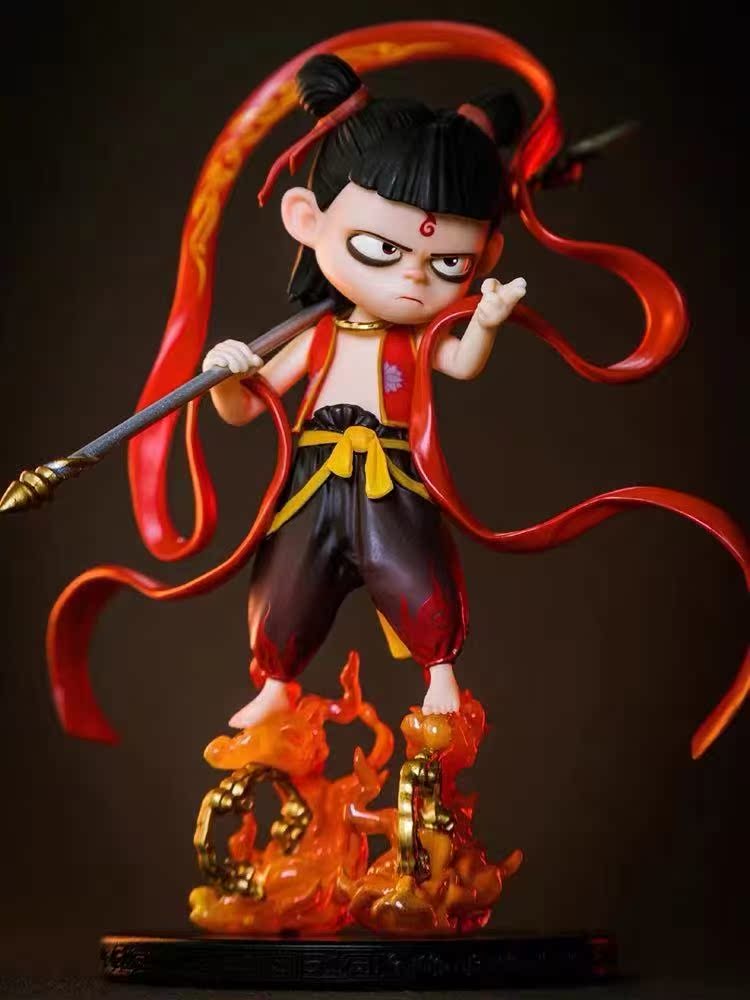 末那 哪吒之魔童降世 哪吒魔童 官方正品真人手办 动漫摆件