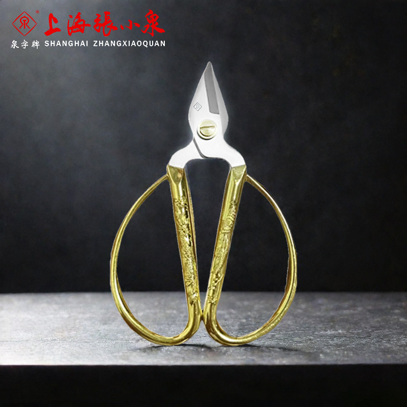 上海张小泉指甲剪刀修甲工具剪子不锈钢修甲脚趾强力甲沟夹沟剪子