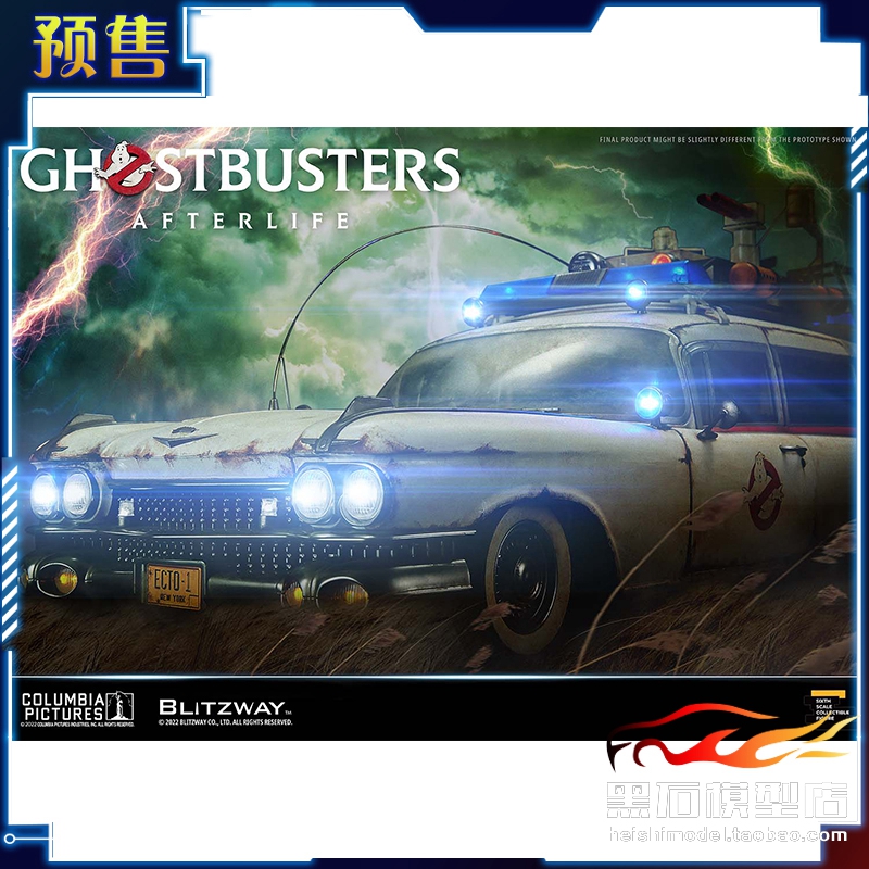 Blitzway 1/6 捉⿁敢死队 2022 ECTO-1 捉⿁⻋ BW-UMS 11901 接单 模玩/动漫/周边/娃圈三坑/桌游 兵人专区 原图主图