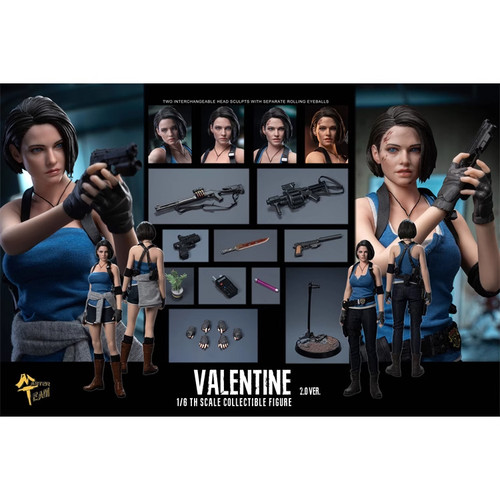 截单 Master Team 1/6 MTTOYS 021 吉尔 瓦伦汀 2.0 可动人偶