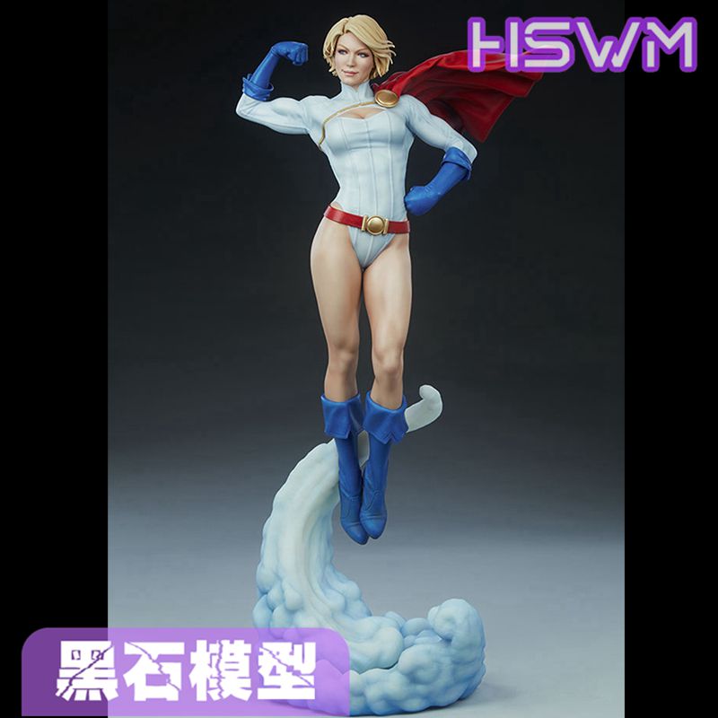 sideshow 300751 25寸 dc漫画 power girl 神力女孩 雕像 接单