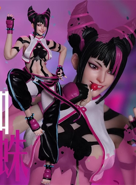 预售定金 PLAY TOY 1/6 P029 街霸6 蜘蛛女 韩蛛俐 硅胶女兵人偶