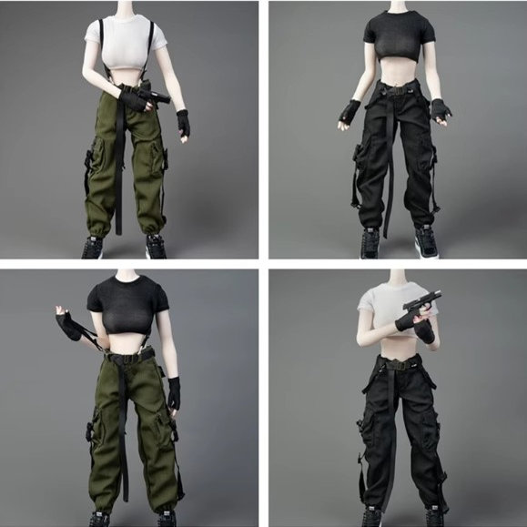 ICE TOYS 1/6 IC1005 女兵人战斗工装裤战术装特战服可动人偶服饰