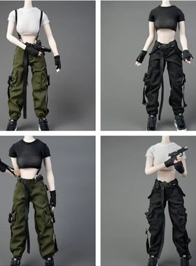ICE TOYS 1/6 IC1005 女兵人战斗工装裤战术装特战服可动人偶服饰