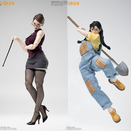 预售定金 非玩玩具 1/12  小芳&瑟琳娜 女素体DLC 可动人偶模型