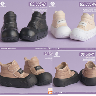 现货 Worldbox 1/6女兵人偶鞋子 gs005 面包鞋 多色可选 人偶配件