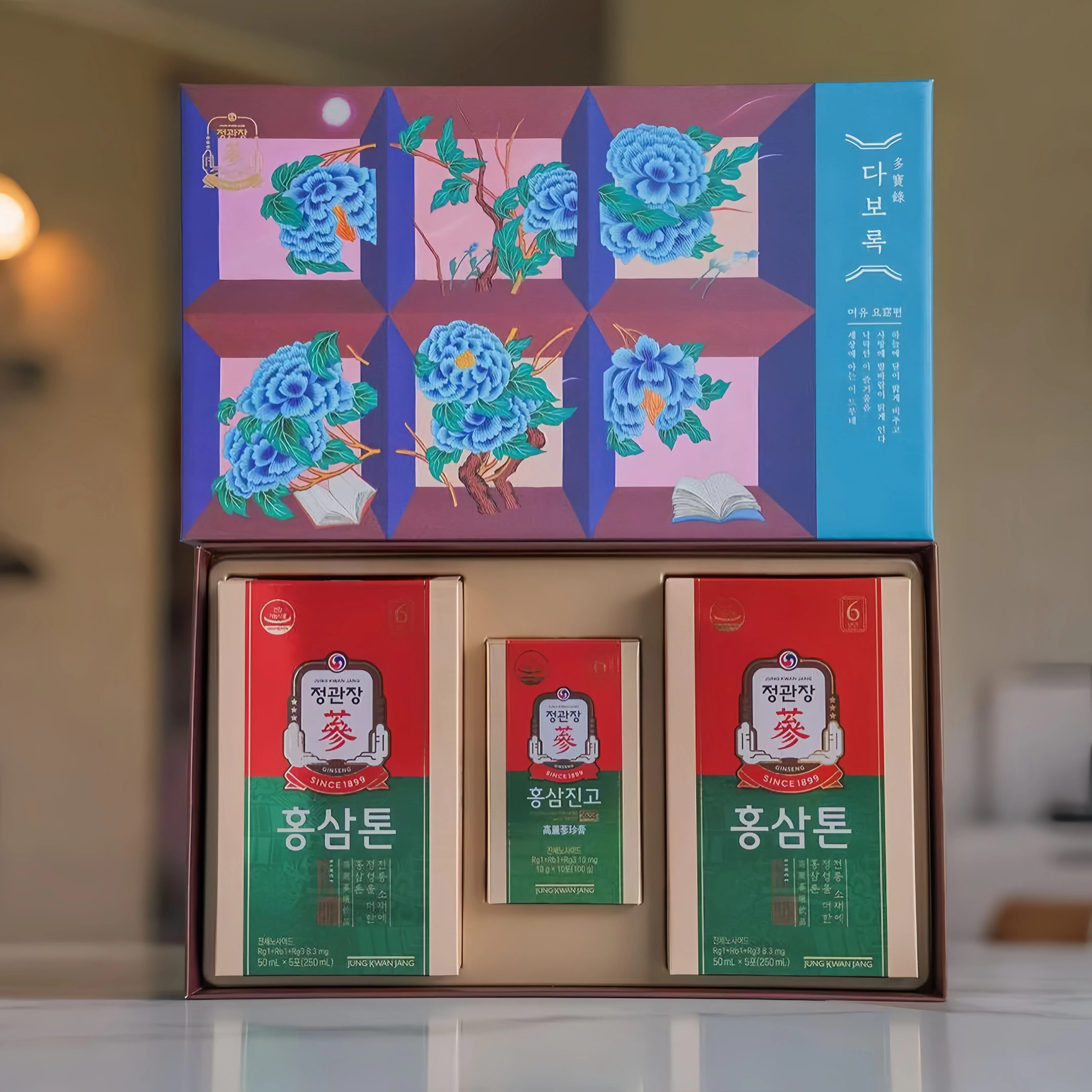 韩国正官庄多宝录红参珍膏炖品礼盒鹿茸川穹维生素韩国本土代购