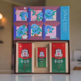 正官庄多宝录红参珍膏炖品礼盒送礼鹿茸6年根高丽参韩国本土代购