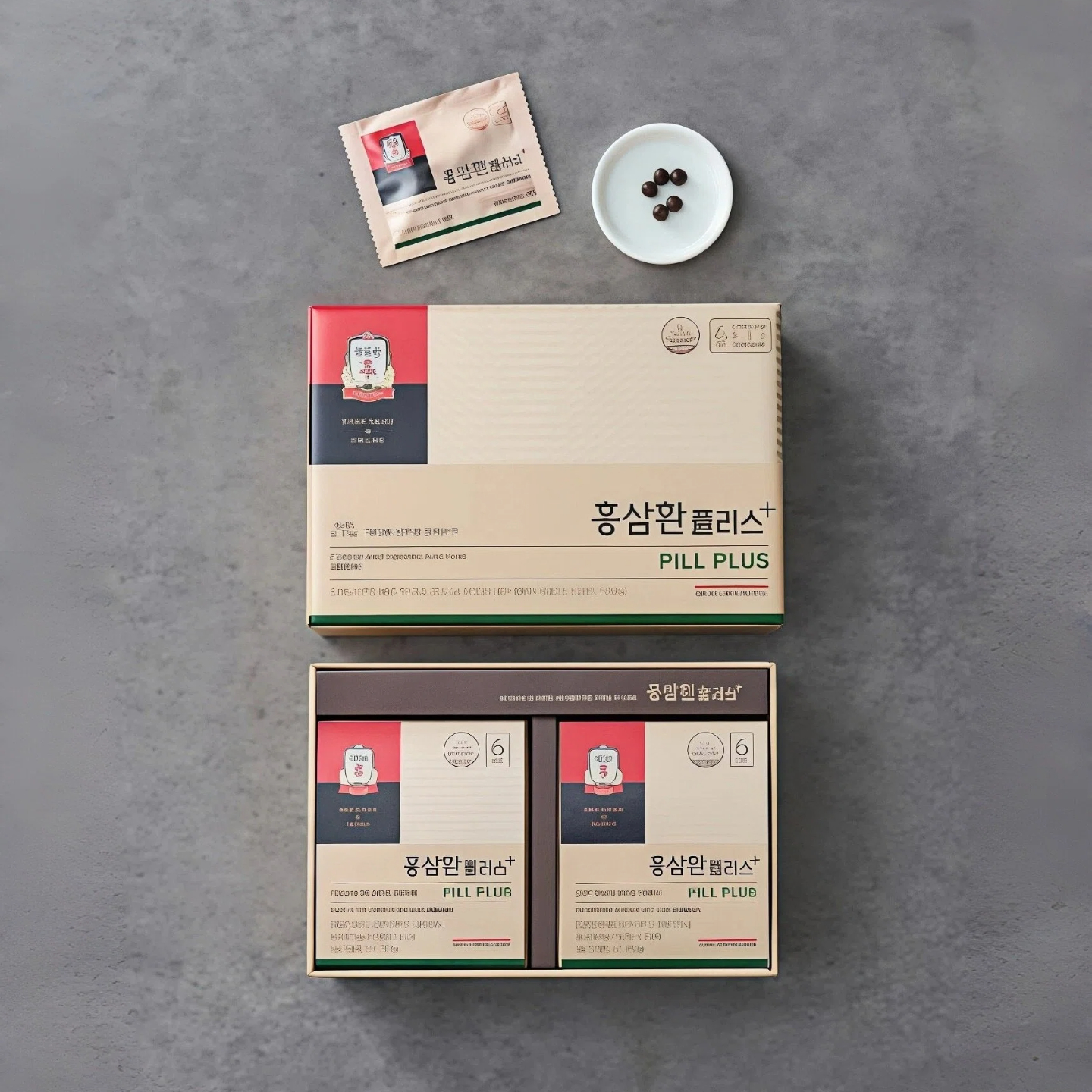 正官庄红参精丸升级版高丽参6年根浓缩款韩国本土专柜代购