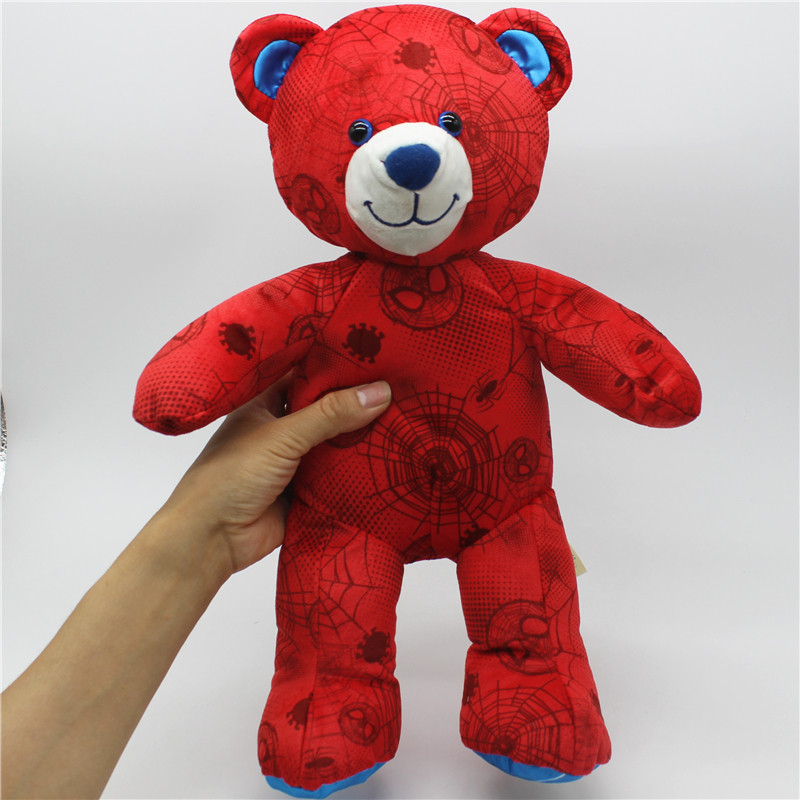 复仇者蜘蛛侠SpiderMan蜘蛛人泰迪熊毛绒玩具公仔玩偶布娃娃抱枕