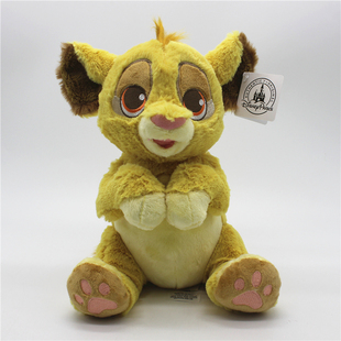 卡通幼崽狮子王辛巴Simba毛绒玩具公仔玩偶布娃娃儿童生日礼物