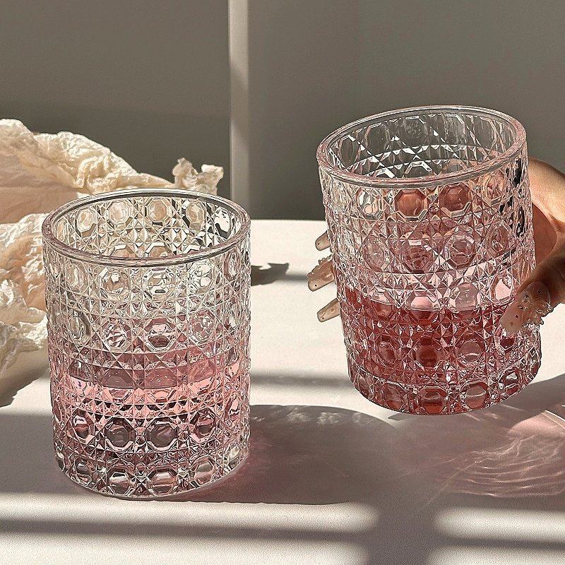 酒杯2026热卖宝石纹威士忌玻璃杯鸡尾酒杯啤酒透明咖啡牛奶果汁饮,餐饮具,白酒杯,淘宝优惠券,粉丝福利购,淘宝优惠卷