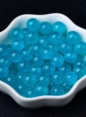 7A正品天然冰种天河石散珠子DIY手工串珠饰品配件材料项链整包邮