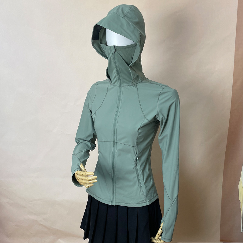D09-女士防晒衣明星修身款