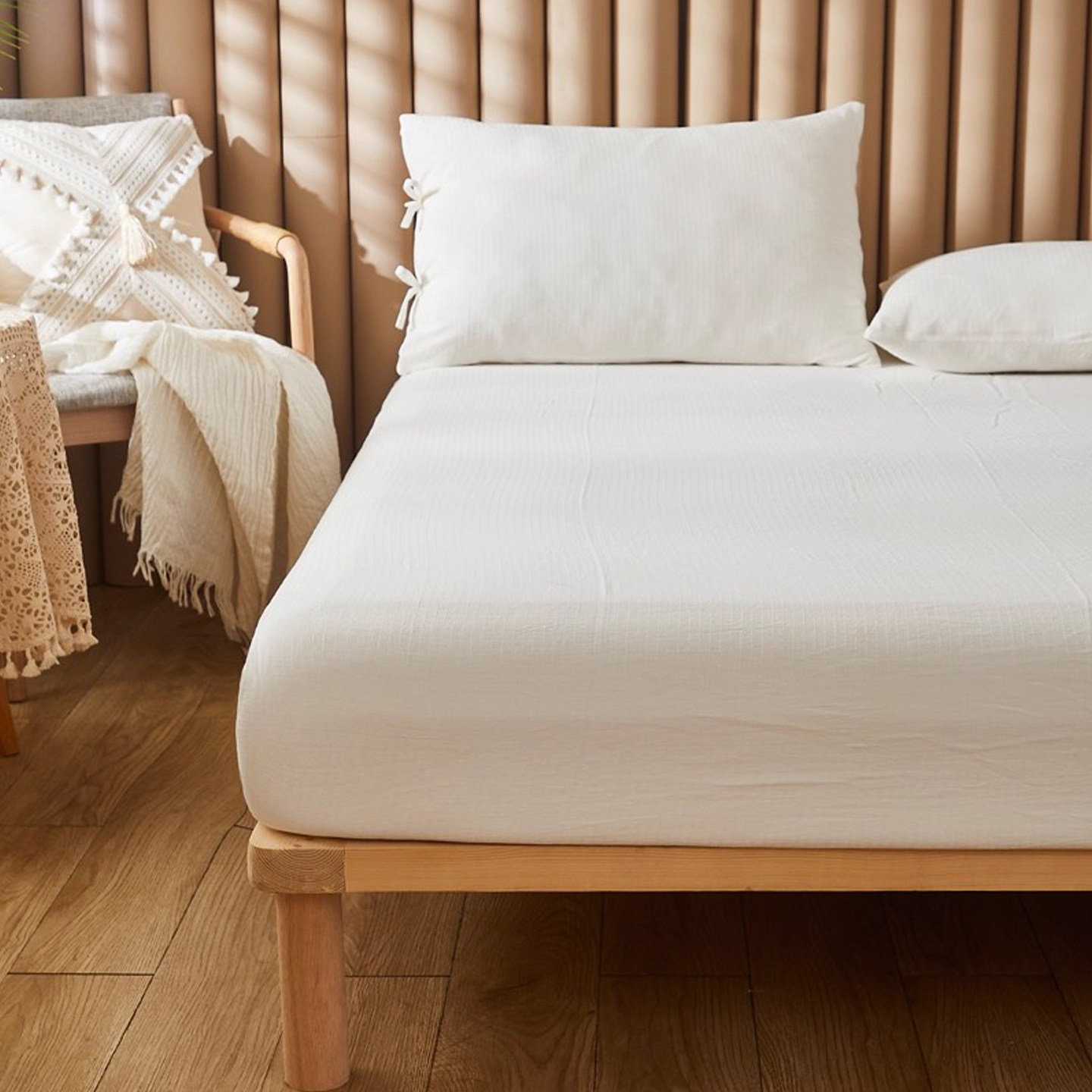 A类纯棉白色床单三件套全棉水洗棉床笠单件枕套单件床单单件定制,床上用品,床品套件/四件套/多件套,淘宝优惠券,粉丝福利购,淘宝优惠卷