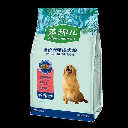 麦富迪(Myfoodie)(myfoodie)宠物狗粮 藻趣儿全价全犬牛肉味通用