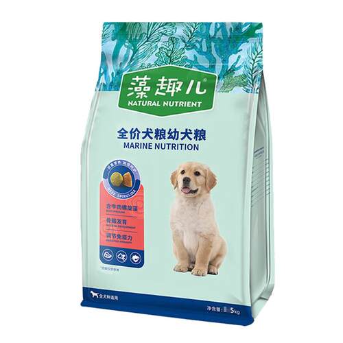 麦富迪(Myfoodie)(myfoodie)宠物狗粮 藻趣儿全价全犬牛肉味通用