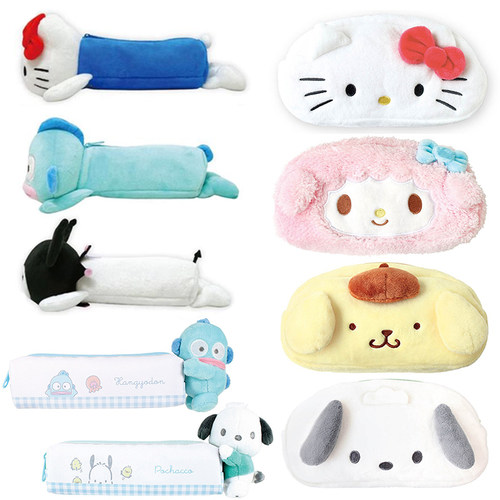 日本限定三丽鸥玩偶笔袋