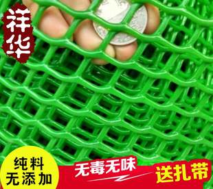植物爬藤网 绿色胶网 养殖网 阳台防护网 隔离网1.2m加厚 塑料网