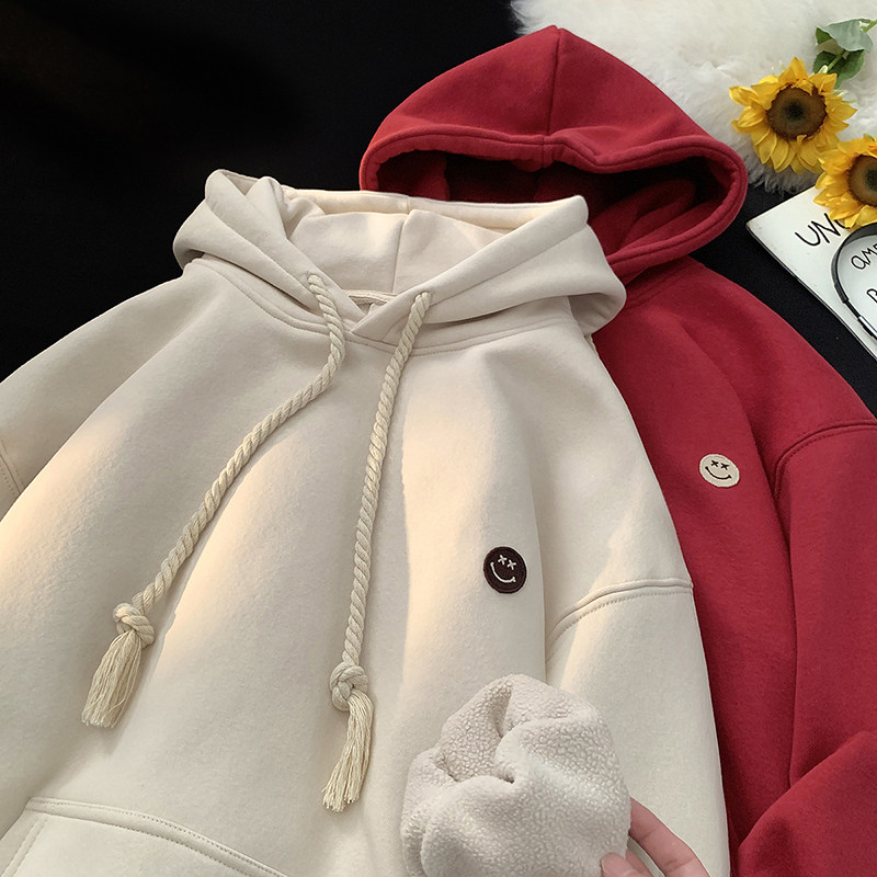 加绒卫衣男秋冬款2025新款oversize美式潮牌宽松情侣连帽卫衣外套,男装,卫衣,淘宝优惠券,粉丝福利购,淘宝优惠卷