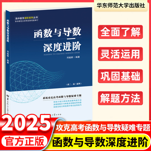 高中函数与导数深度进阶教程深入探究与技巧提升 邓超群/主编 高一高二高三数学函数与导数解题方法与技巧疑难专题华东师范大学