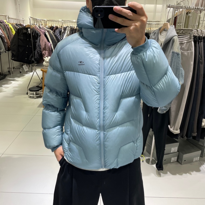 冬季云朵泡芙90鸭绒连帽羽绒服