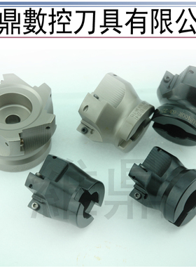 台湾进口APMT1604加硬BAP400R数控飞刀盘R0.8平面直角黑色铣刀盘