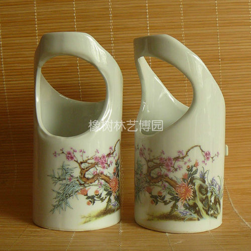 多款花鸟图案*防撒鹩哥鸟食罐 八哥鸟杯鸟碗 不浪费粮食