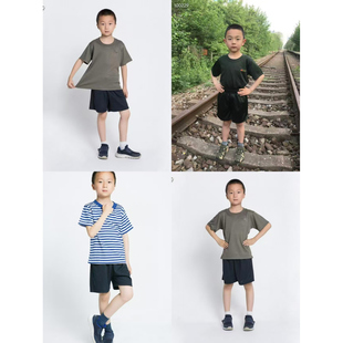 儿童体能训练服夏款速干衣短袖短裤男女训练服套装短袖T恤