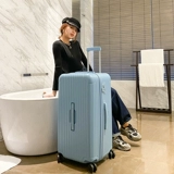 Вместительный и большой брендовый универсальный чемодан с молнией на колесиках, 36 дюймов, популярно в интернете, 32 дюймов, увеличенная толщина