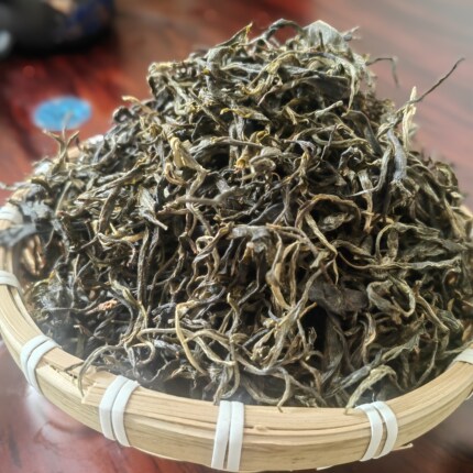 2025春新茶绿茶云南普洱茶原料生茶晒青绿茶大叶茶叶散茶花果香