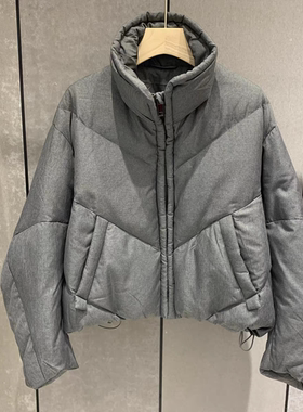 90白鸭绒茧型羽绒面包服