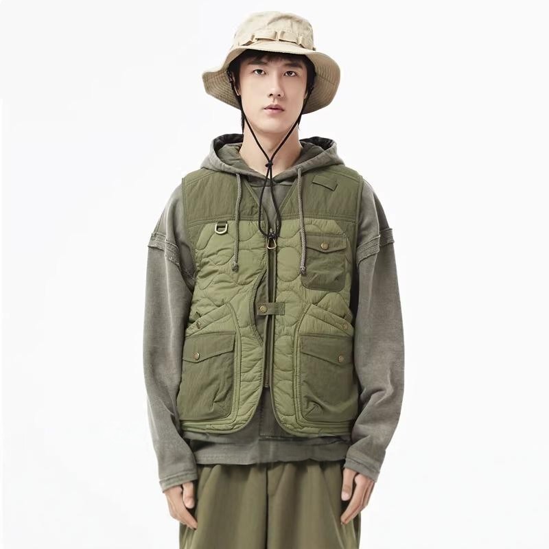 SCALER秋冬男女同款保暖休闲棉衣工装多口袋保暖棉马甲F6222808,户外/登山/野营/旅行用品,其他户外服装,淘宝优惠券,粉丝福利购,淘宝优惠卷