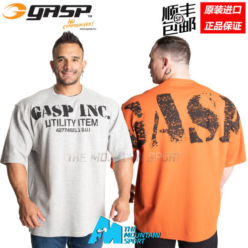 GASP盖世璞短袖宽松肥大健身健美