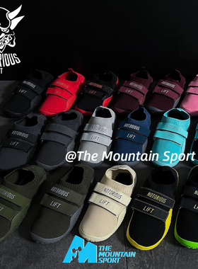 NQTIONUS Lift网红硬拉鞋健身深蹲卧推相扑力量织物赤足力量举