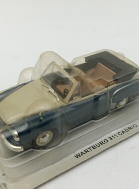 1:43  合金模型车  WARTBURG  311  苏联 瓦斯