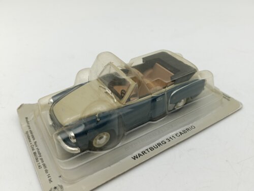 1:43  合金模型车  WARTBURG  311  苏联 瓦斯