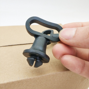 摩托车刀仔前沙板里程表线胶圈GNENGS125固定T型橡胶夹线夹小胶圈