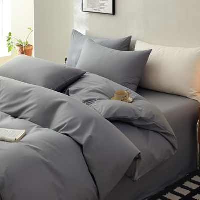 2026新款13372全棉纯棉A类纯色裸睡亲肤四件套