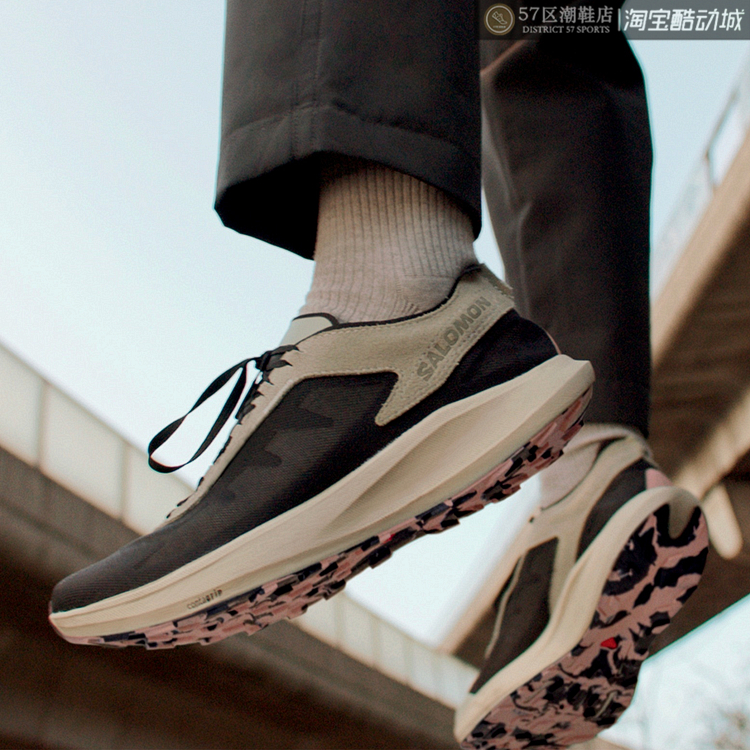 Salomon户外轻量透气越野跑步鞋